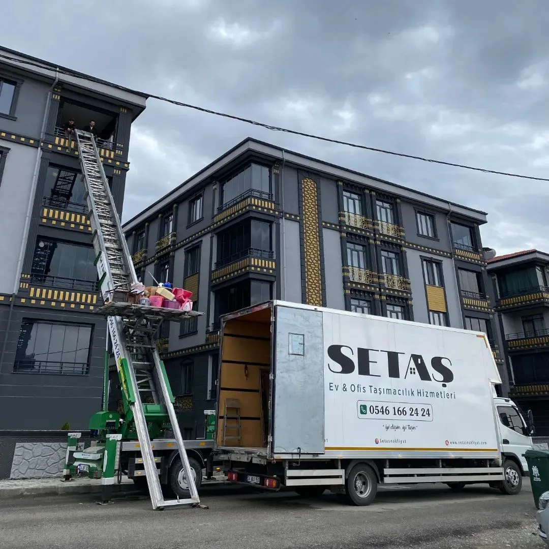 Erzincan Setaş Nakliyat Asansörlü Taşıma Hizmeti Görseli